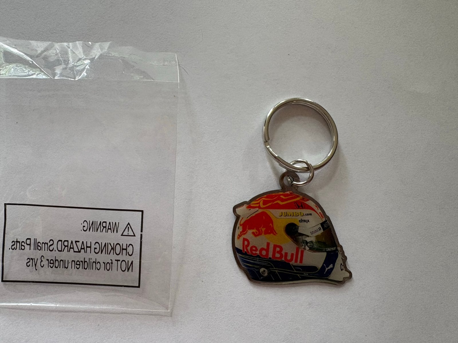 Red bull sleutelhanger helm, Ophalen of Verzenden, Nieuw, Formule 1