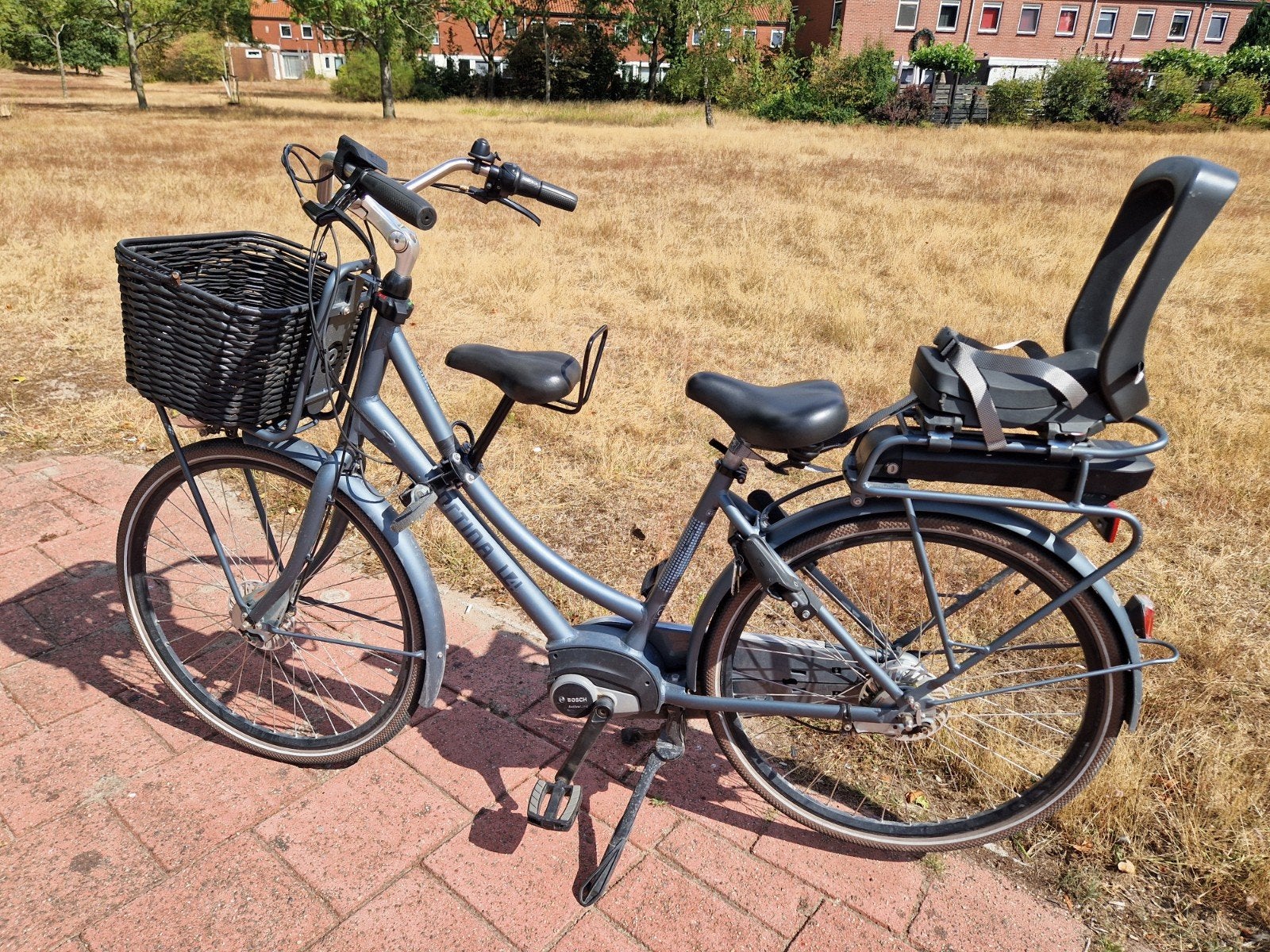 complete Cortina E-U4 Mamafiets, 2 zitjes, Zo goed als nieuw, Mandje, Ophalen