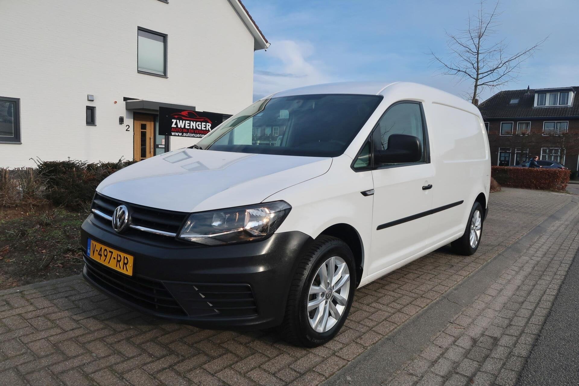 Volkswagen Caddy Bestel 2.0 TDI L2H1 Maxi NAVIGATIE|PDC|AIRC, Auto's, Stof, Gebruikt, 4 cilinders, Volkswagen