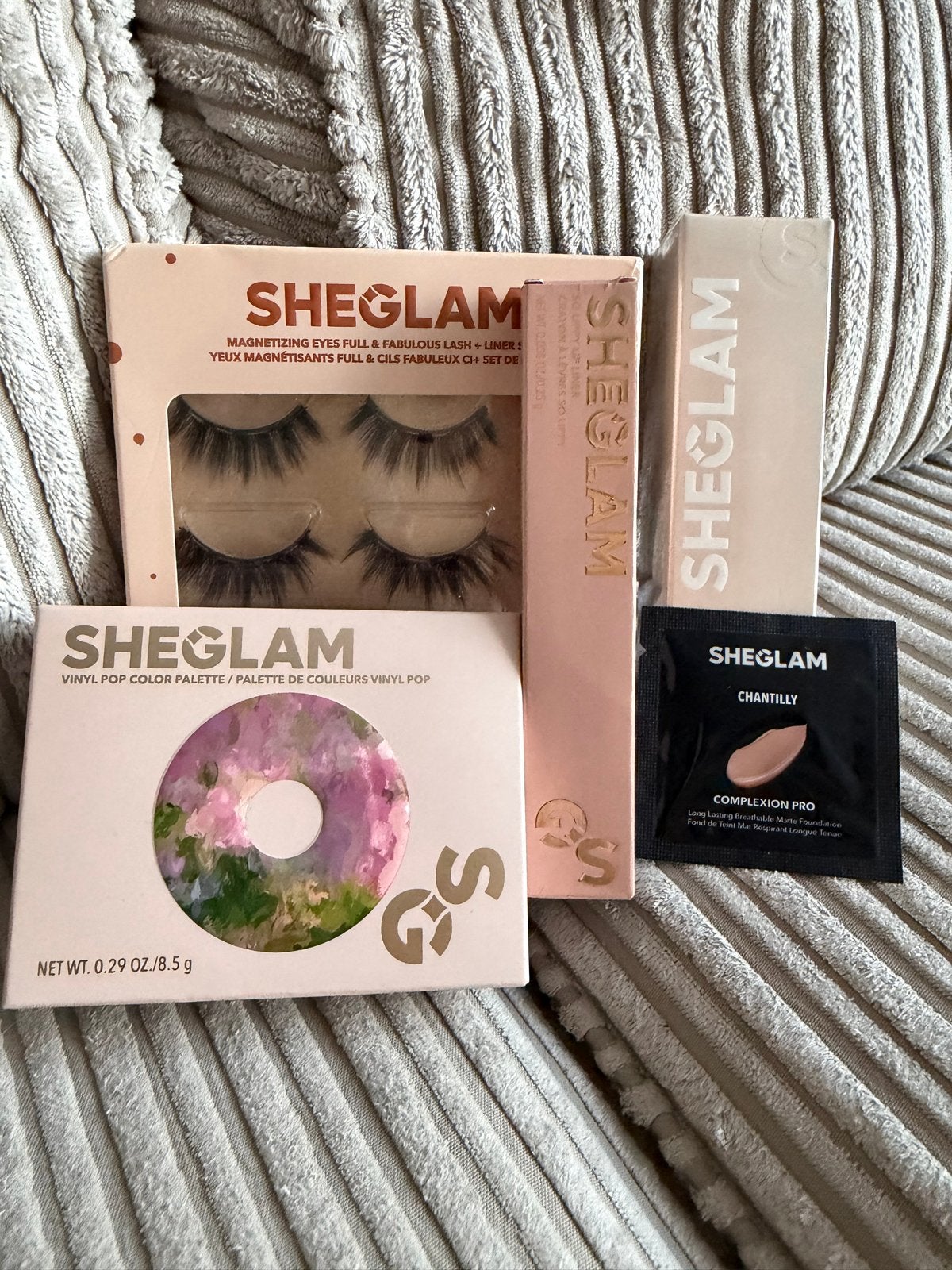 SHEGLAM Make-up Set: Wimpers, Lipliner & Oogschaduw, Ophalen of Verzenden, Nieuw, Ogen, Make-up