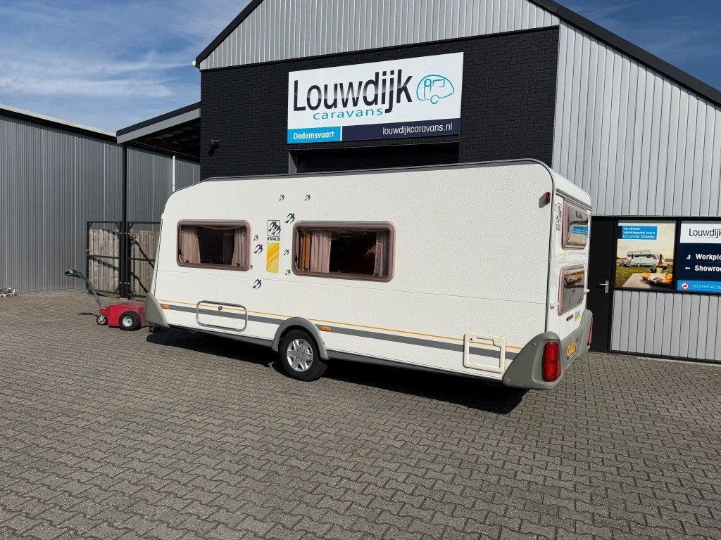 KNAUS Sudwind 500 TKM ’03 (6 pers. Fransbed), Caravans en Kamperen, 7 tot 8 meter, Bedrijf, Treinzit, Lengtebed