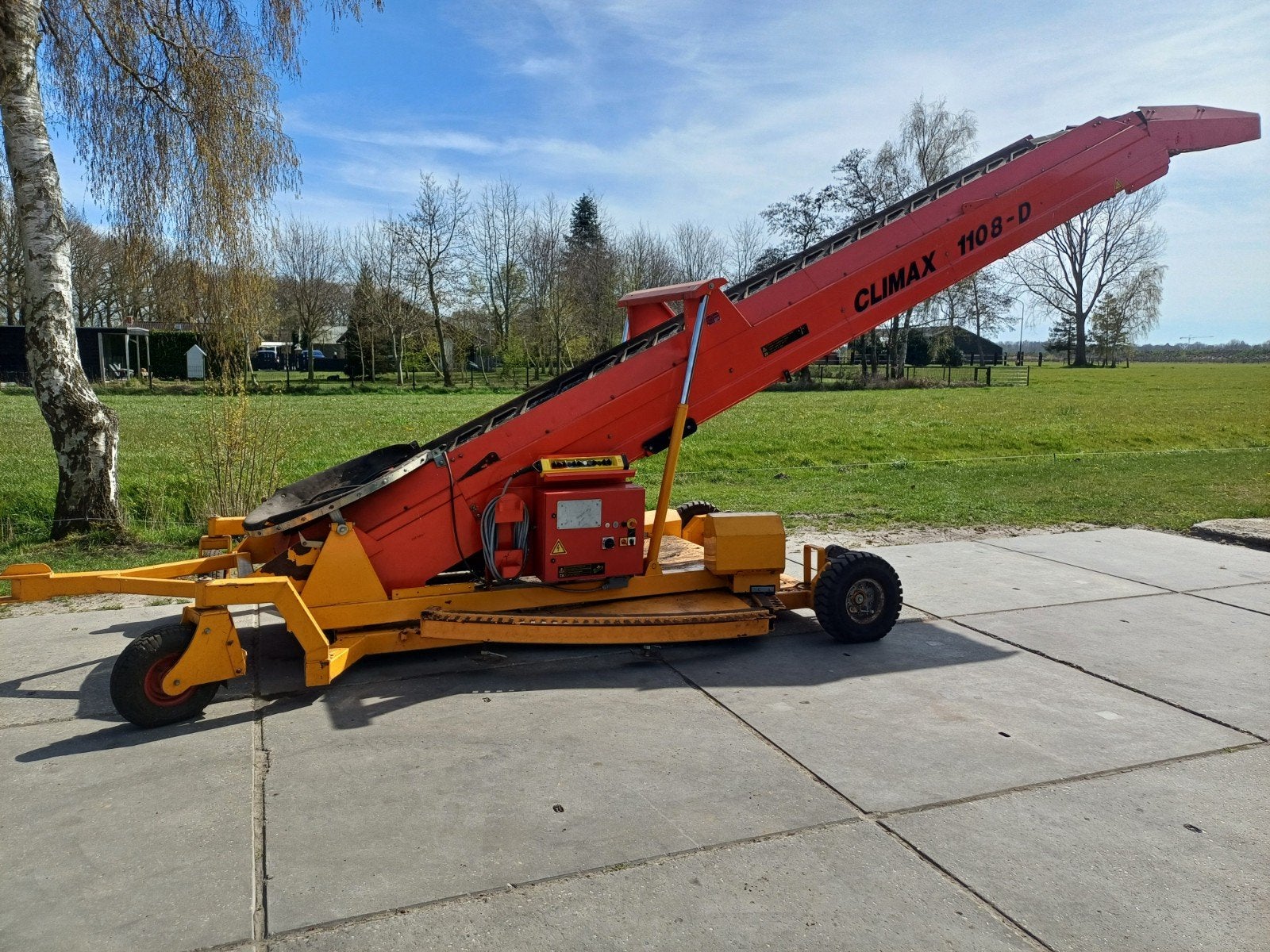 Climax 1108D hallenvuller hallen vuller grimme visser avr, Ophalen