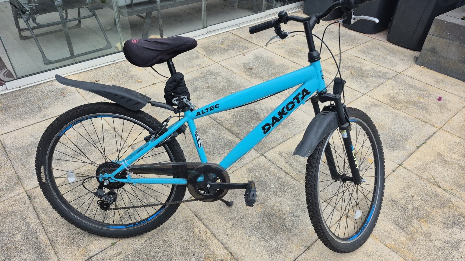Altec Dakota mountainbike - Blauw, Gebruikt, Versnellingen, Schijfrem, 53 tot 57 cm