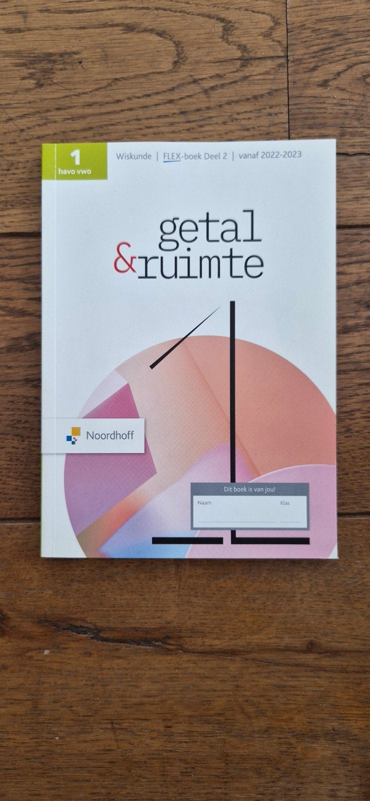 Getal & Ruimte Wiskunde FLEX-boek Deel 2 havo vwo, Boeken, Schoolboeken, Ophalen of Verzenden, Zo goed als nieuw, HAVO, Wiskunde A