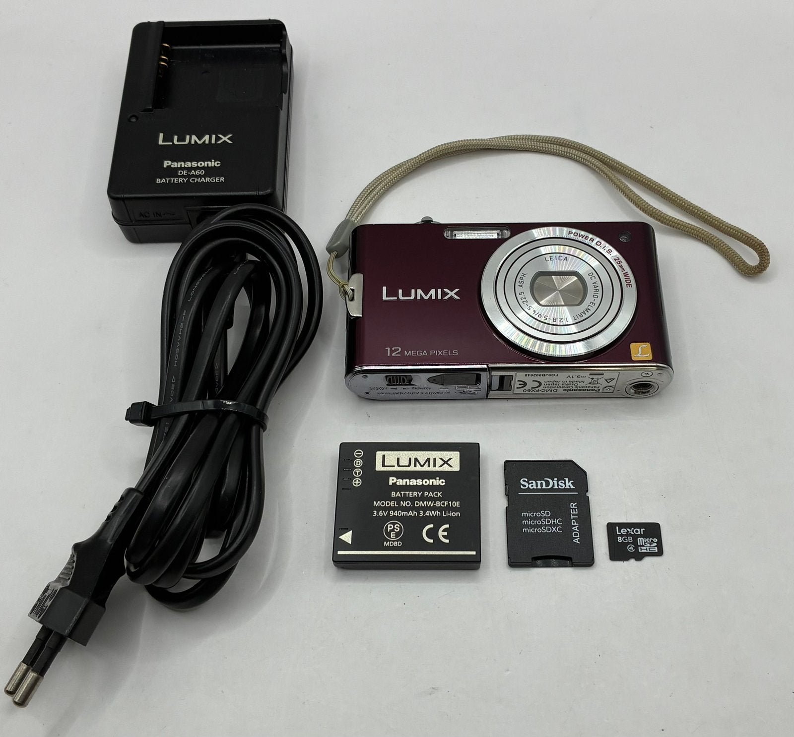 Panasonic Lumix DMC-FX60 - compact camera, Audio, Tv en Foto, Fotocamera's Digitaal, Ophalen of Verzenden, Zo goed als nieuw, Overige Merken
