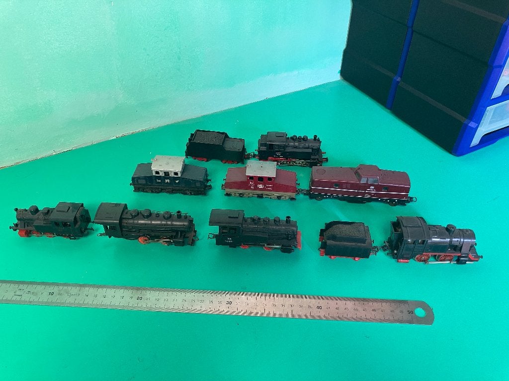 Grote collectie modeltreinen, Gelijkstroom, NS, Ophalen, Overige merken