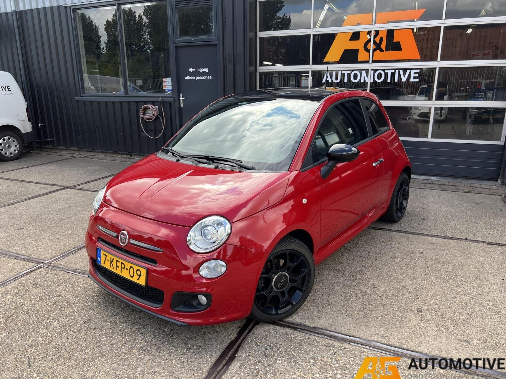 Fiat 500 0.9 TwinAir 500S 2013 Rood | Automaat |, Euro 5, 86 pk, 31 €/maand, Bedrijf