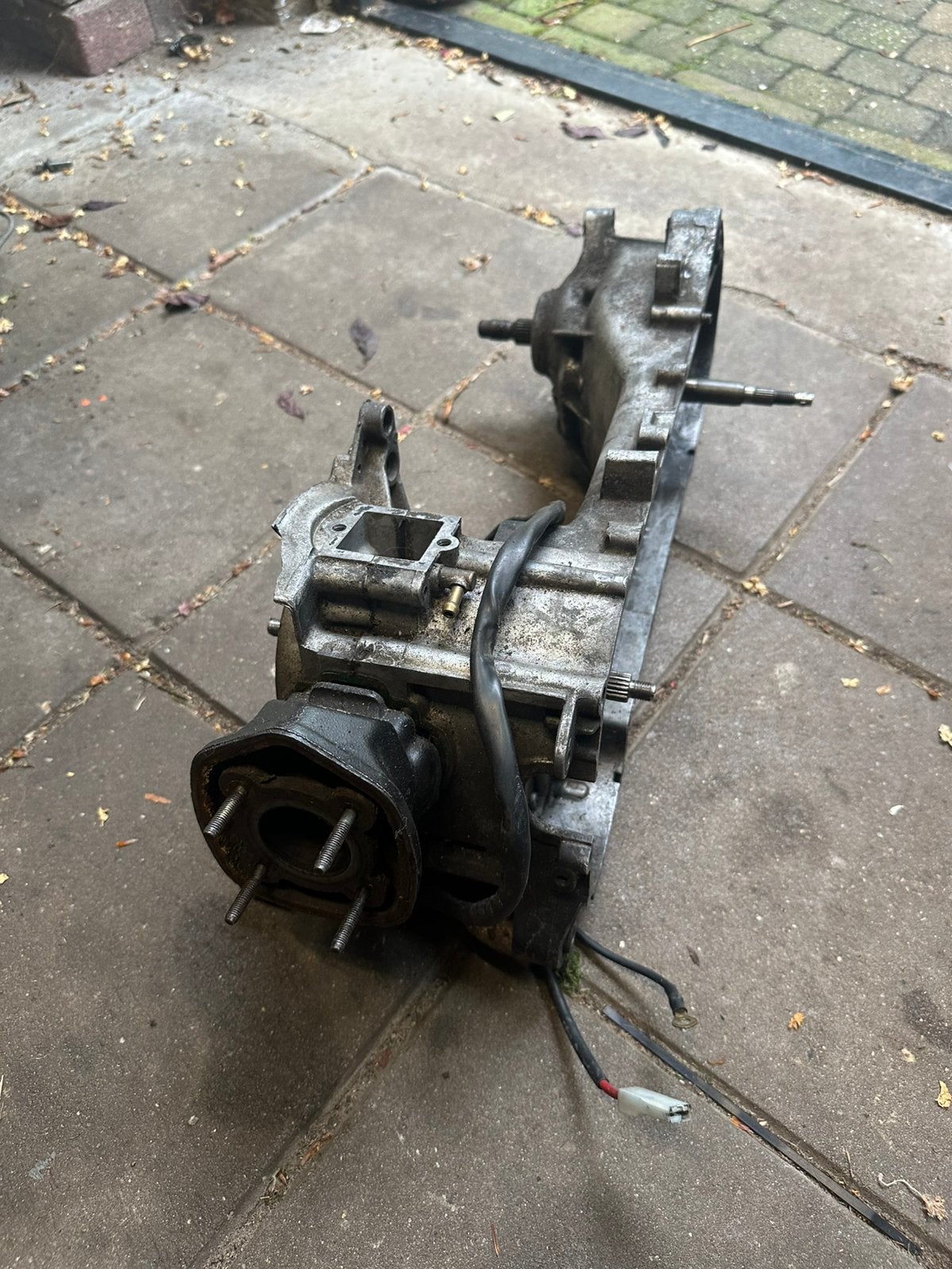 Gilera runner c14 carters, Verzenden, Gebruikt, Blok, Piaggio