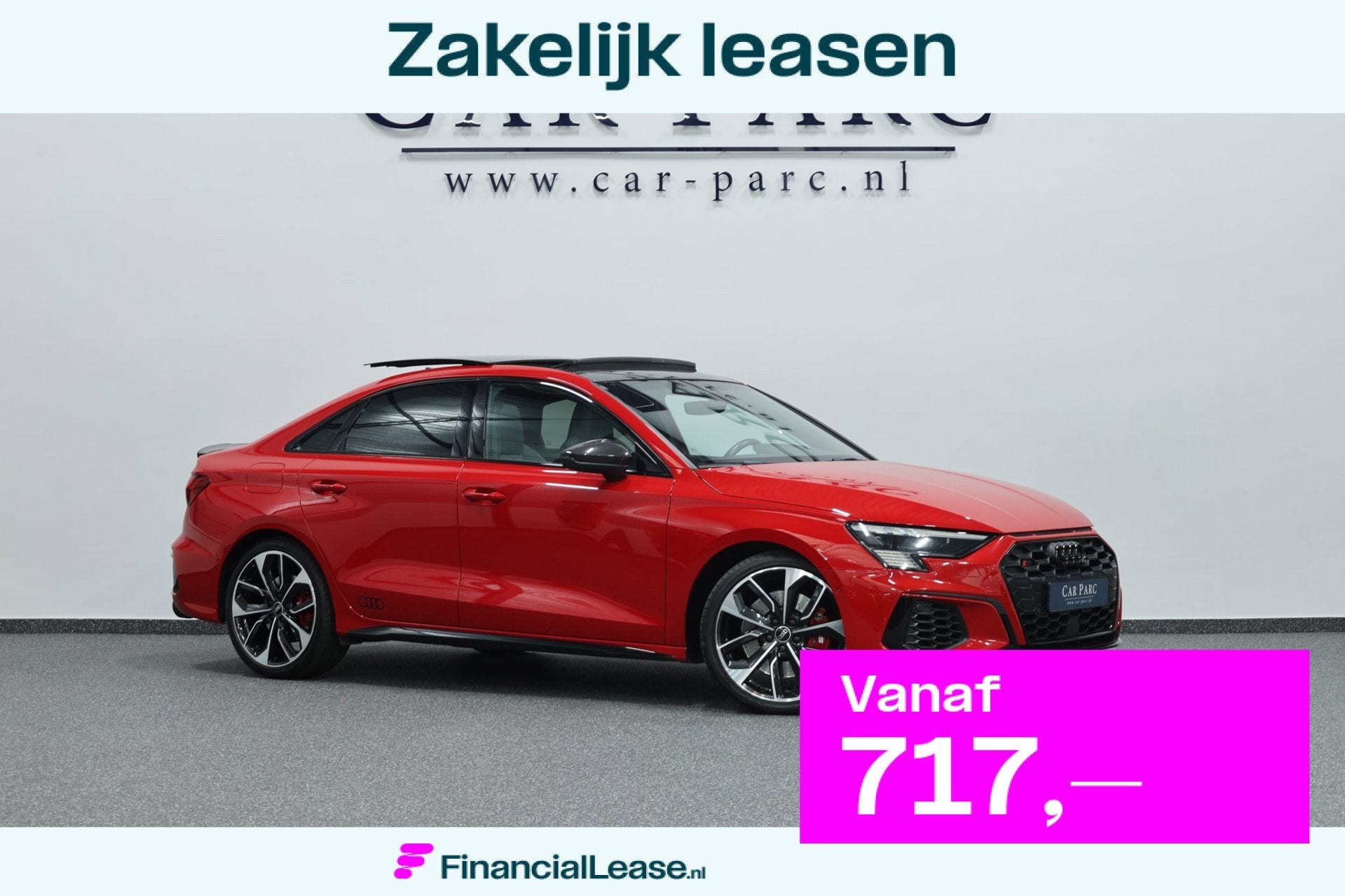Audi S3 Limousine 2.0 TFSI quattro 310+PK LED/VIRTUAL/B&O/PA, Gebruikt, 4 cilinders, 1984 cc, Vierwielaandrijving