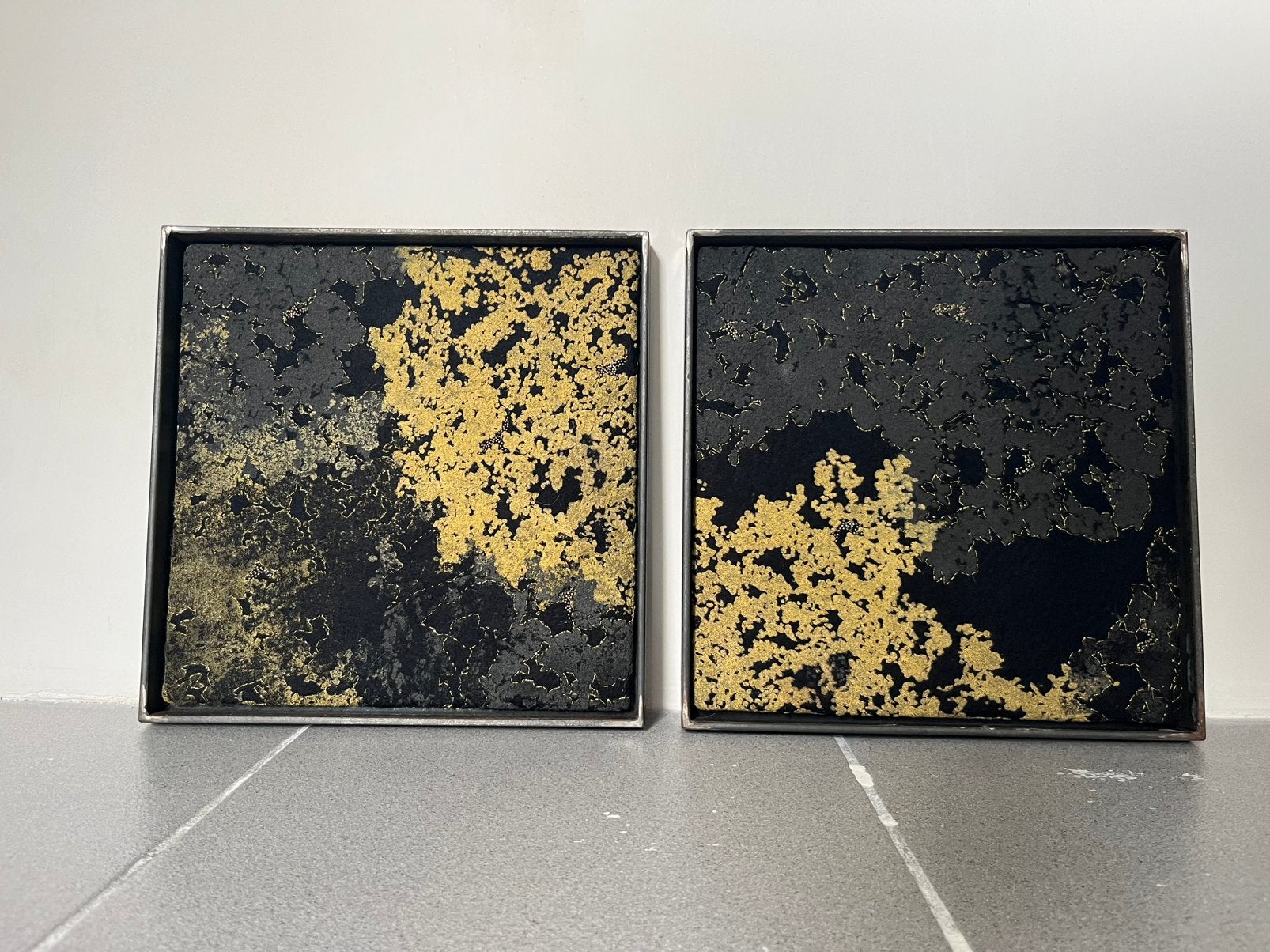 Vilt kunst Annie Veldkamp ingelijst, Ophalen of Verzenden