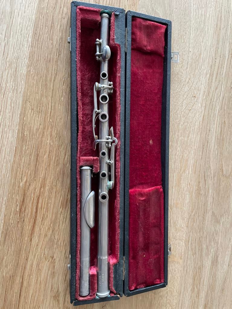 Matchetts Belfast Dwarsfluit - Vintage, Muziek en Instrumenten, Blaasinstrumenten | Dwarsfluiten en Piccolo's, Ophalen, Gebruikt