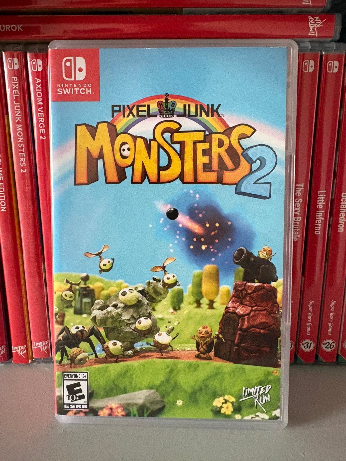 Pixel Junk Monsters 2 (Nintendo Switch), 1 speler, Ophalen of Verzenden, Zo goed als nieuw, Vanaf 12 jaar