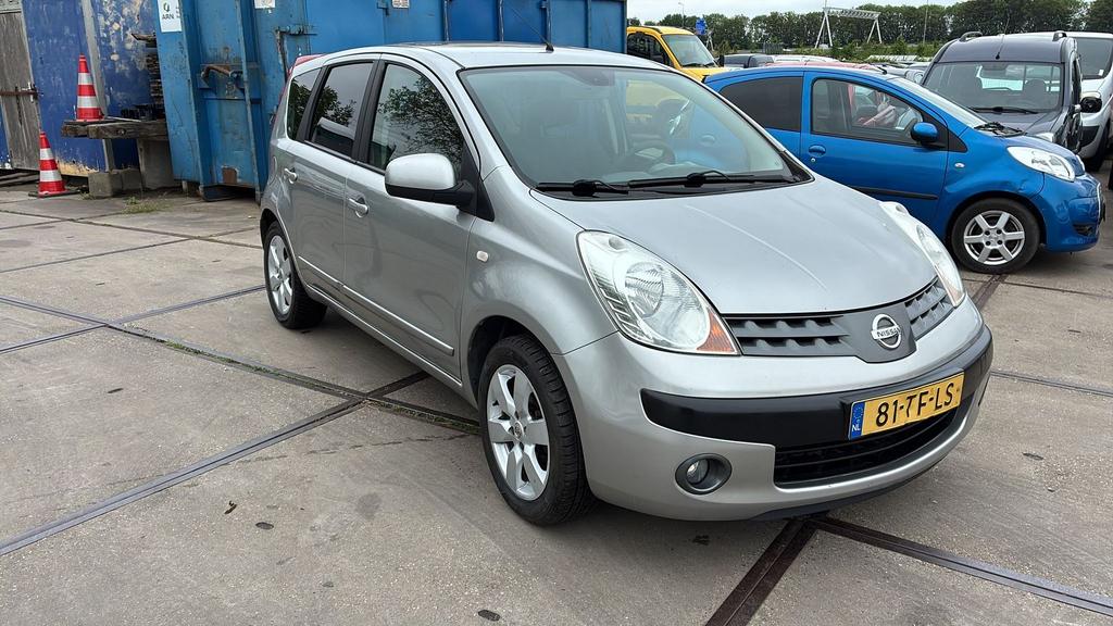 Nissan Note, Bedrijf, Zilver of Grijs, Hatchback, Startonderbreker