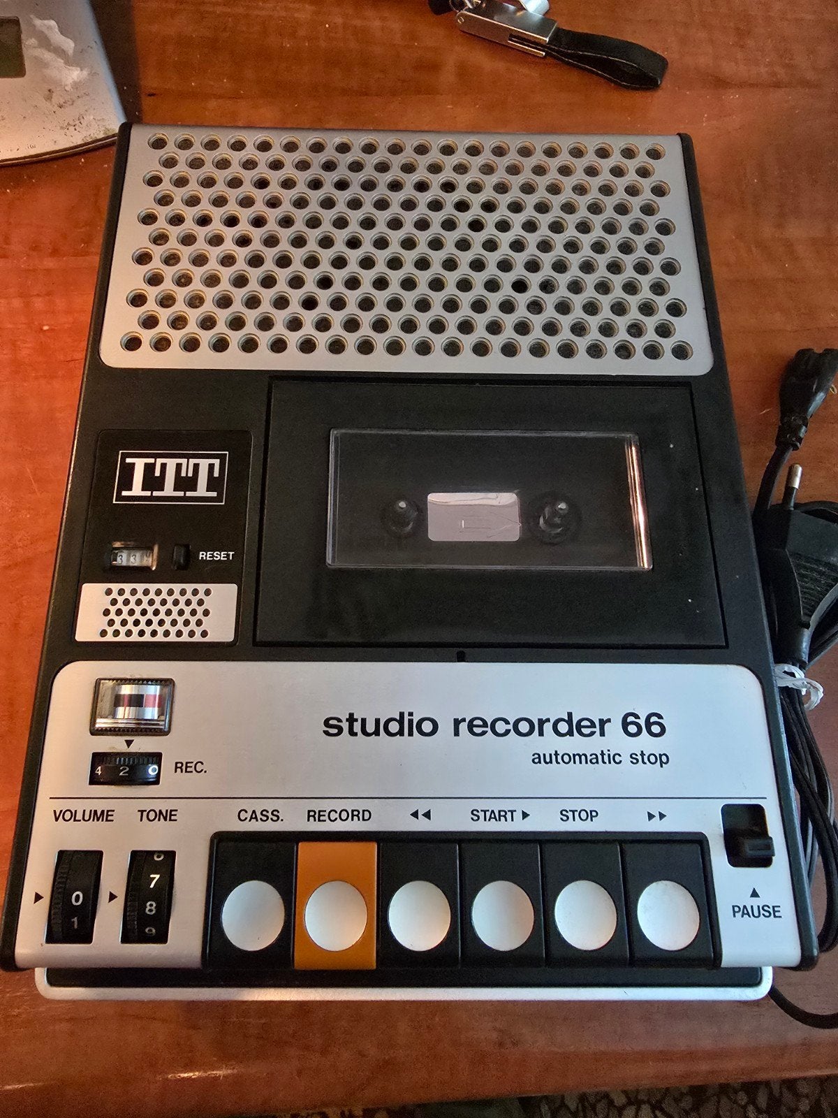 vinitage ITT studio recorder 66 .uit jaren 80, Ophalen, Enkel, Overige merken