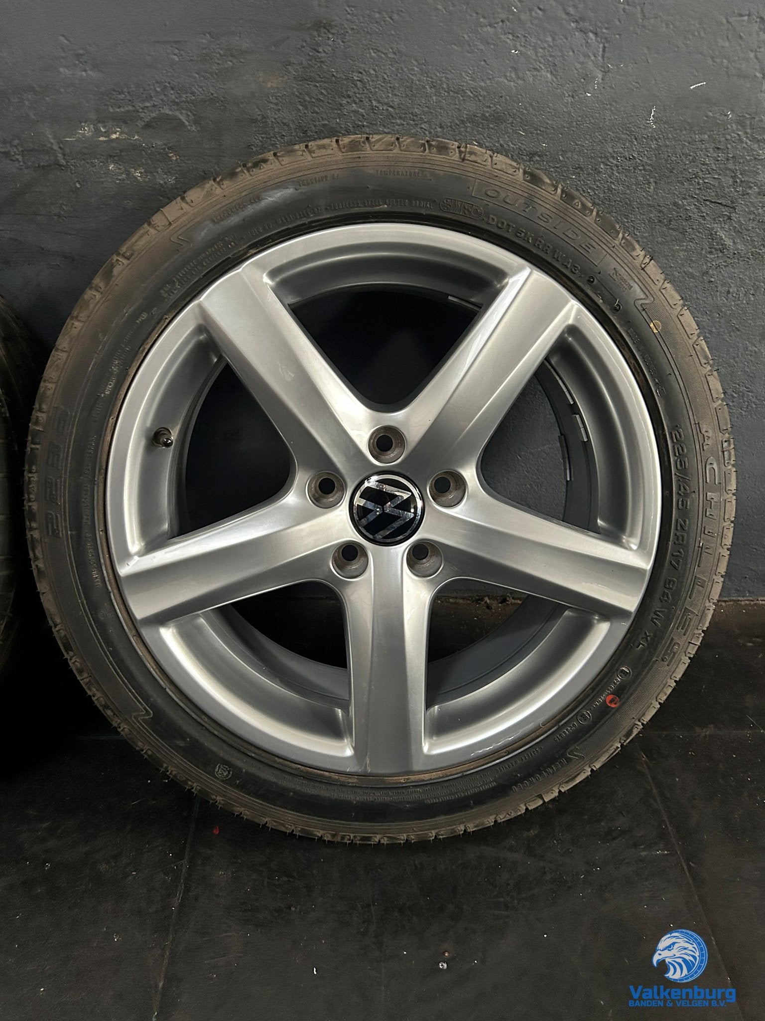 9mm! Nieuwe originele BBS RD280 VAG VW Golf Caddy Audi A3 Le, -, -, Banden en Velgen, Nieuw