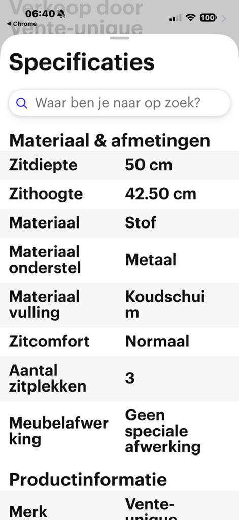 Roze bank   3zits en 1 stoel  ook leuk voor verlovingsfeest, Ophalen, Minder dan 75 cm, Tweepersoons, Minder dan 150 cm