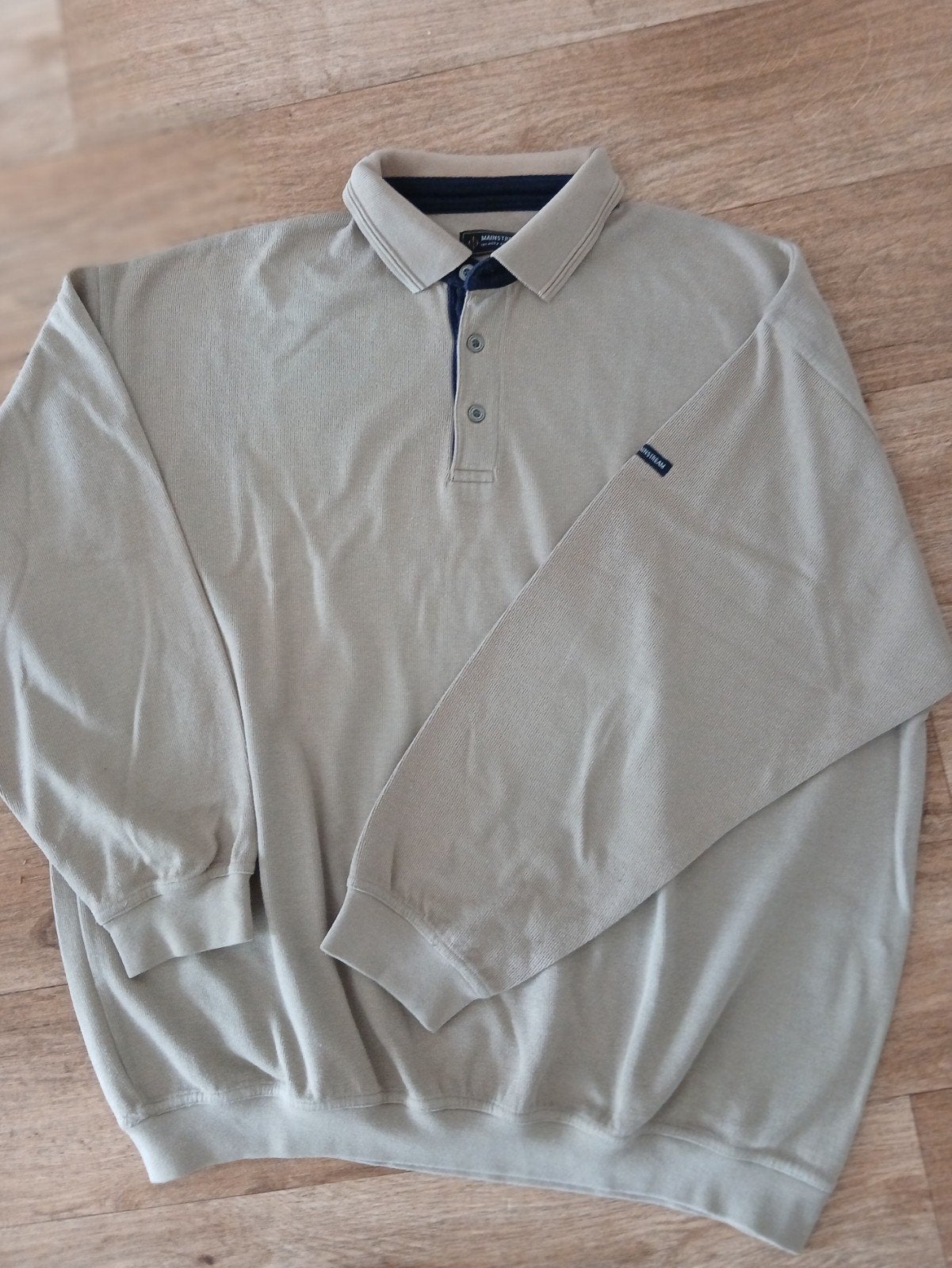Heren Polo Mt.XXL  (Mainstream), Kleding | Heren, Ophalen of Verzenden, Zo goed als nieuw, Overige maten, Beige