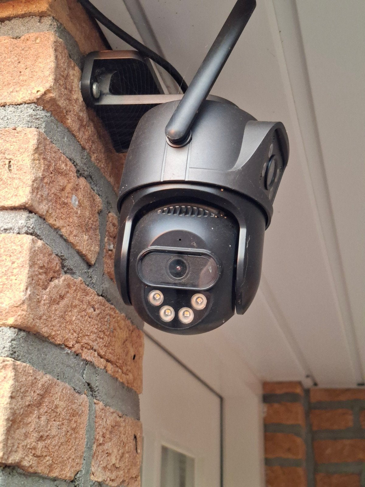 Slimme Outdoor Wifi PTZ Camera - 360 & Kleuren Nachtzicht, Ophalen, Zo goed als nieuw, Buitencamera