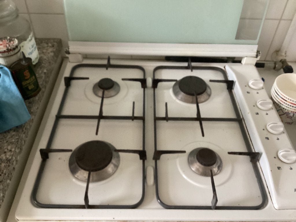 Gasstel, Witgoed en Apparatuur, Kookplaten, Ophalen, Gebruikt, 4 kookzones, Gas