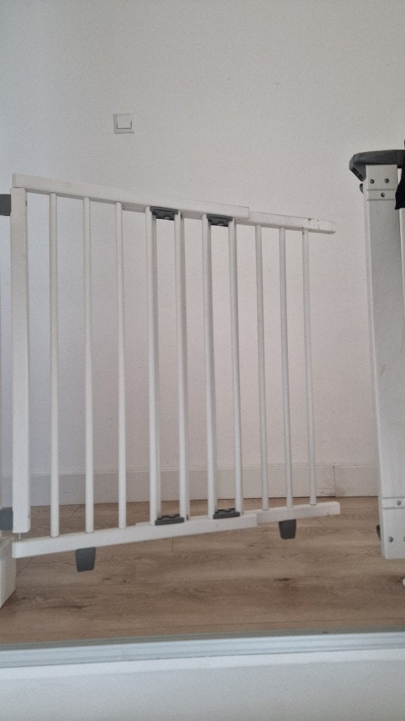 Draaideurhekje Geuther, Ophalen, Overige materialen, Gebruikt, 115 cm of meer