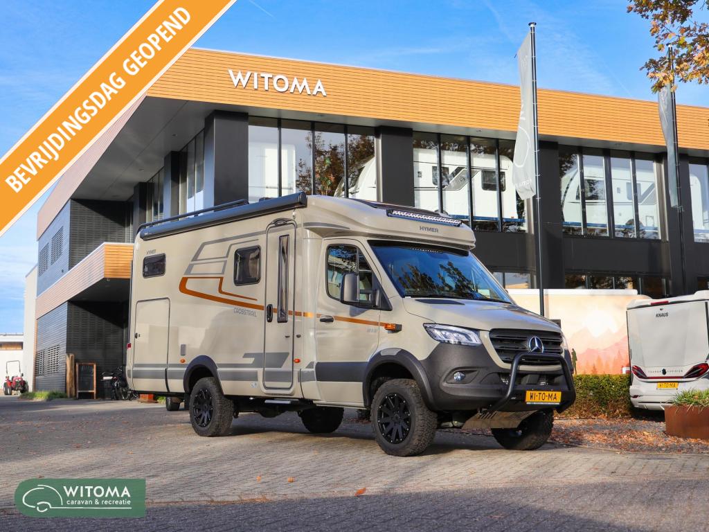 HYMER ML-T 580 4x4 Crosstrail Productie juni / juli, Caravans en Kamperen, Campers, Automaat, Luifel, Ringverwarming, Bedrijf