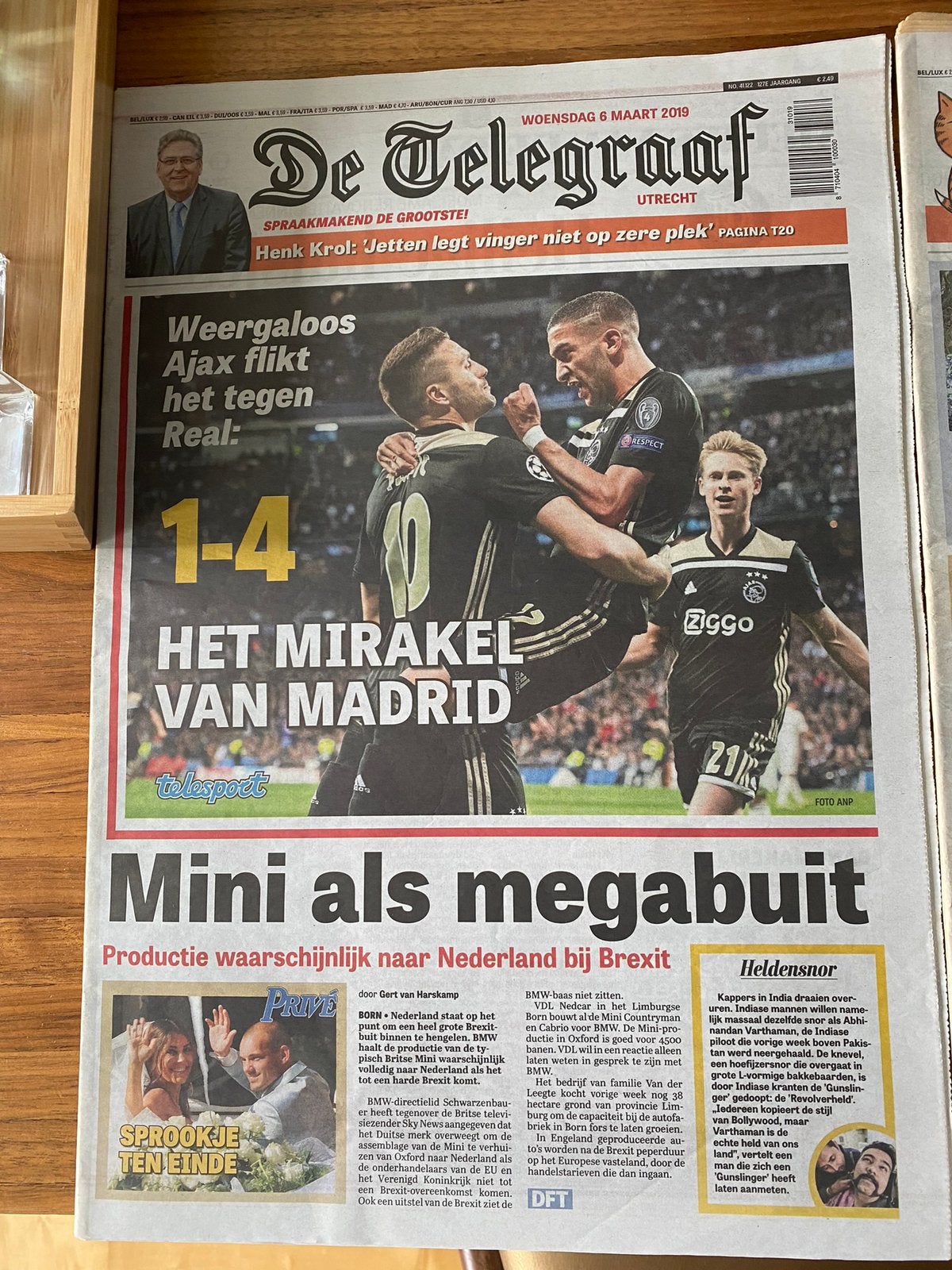 Opgelet Ajaxieden! Ajax krantart van gloriejaren ChampLeague, Ophalen, 1980 tot heden, Tijdschrift
