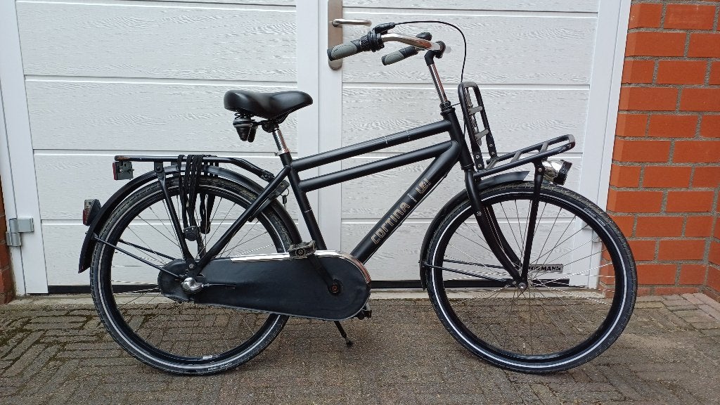Cortina U4 Transport Jongensfiets 24 inch, Ophalen, Terugtraprem, Versnellingen, Cortina