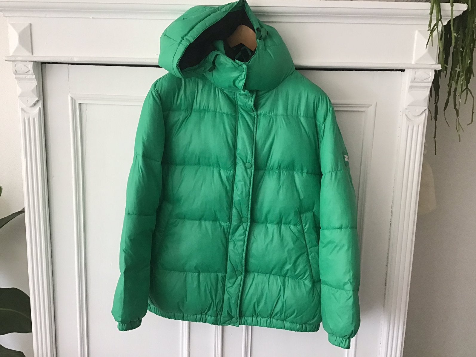 Superdry winterjas, Ophalen of Verzenden, Zo goed als nieuw, Overige maten, Groen