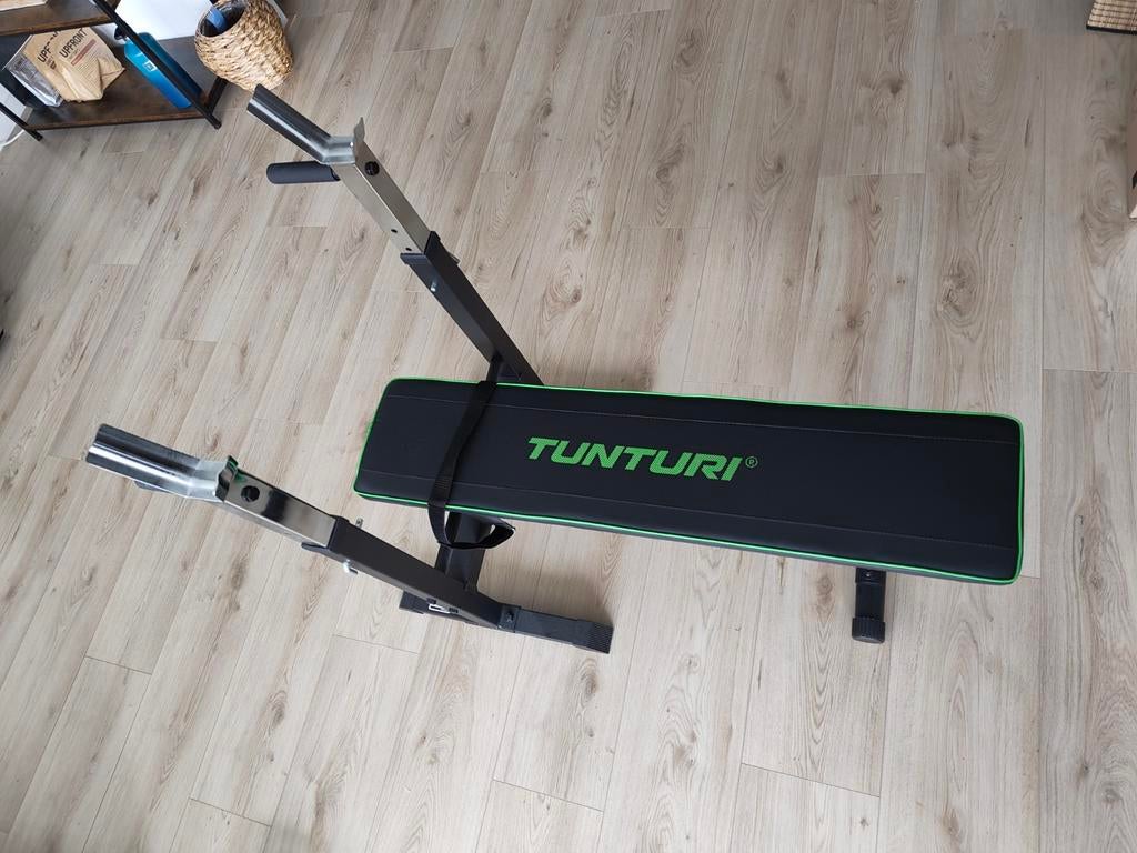 Tunturi Fitnessbank / Benchpress - Zo goed als nieuw, Ophalen, Zo goed als nieuw, Armen, Fitnessbank
