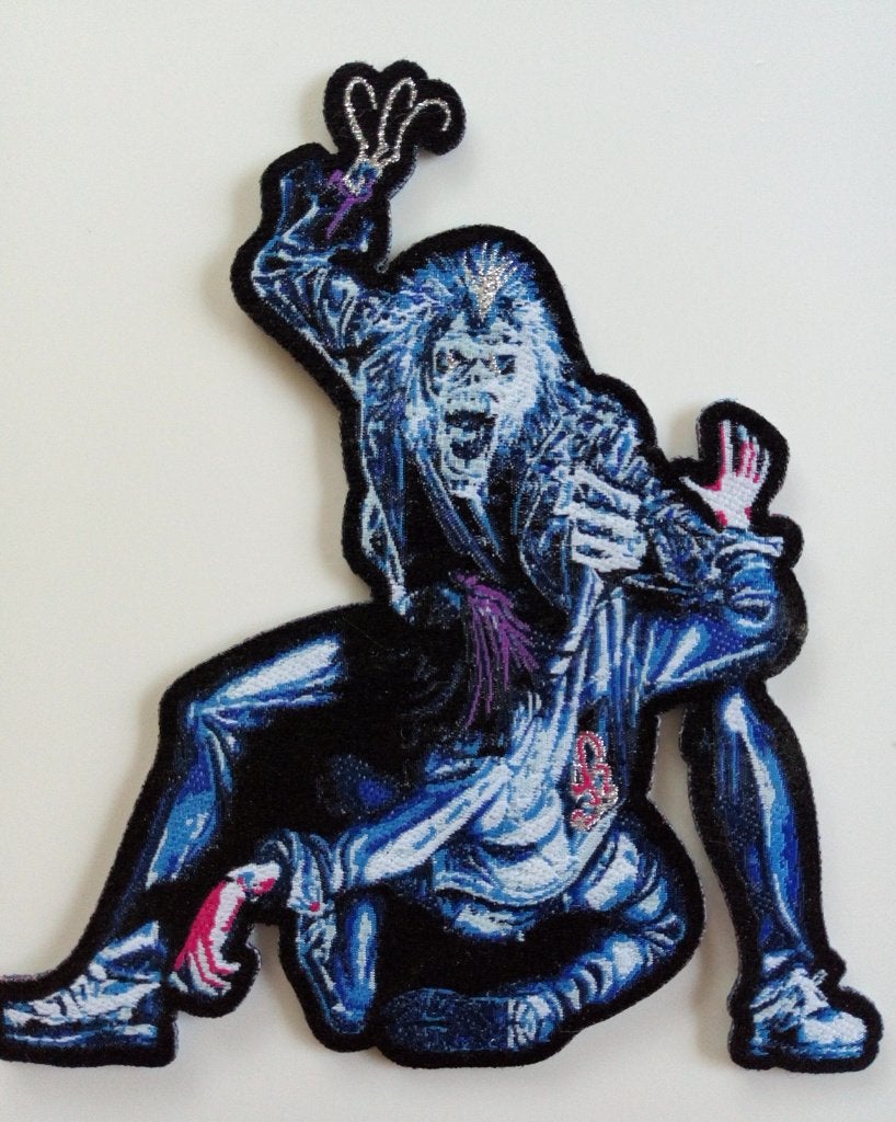 Iron Maiden leuke Hooks In You patch 305 limited edition, Ophalen of Verzenden, Nieuw, Kleding