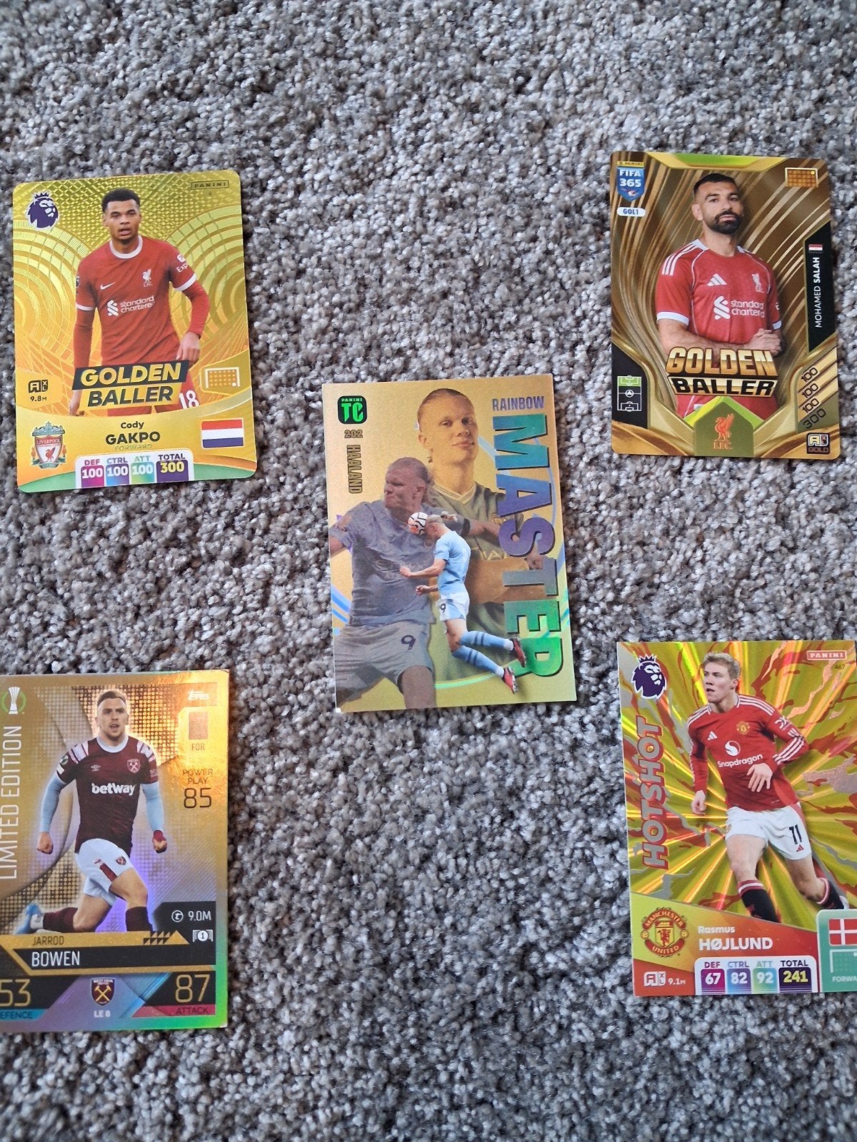 Voetbalkaarten - Panini en Topps - Zo goed als nieuw, Ophalen, Zo goed als nieuw