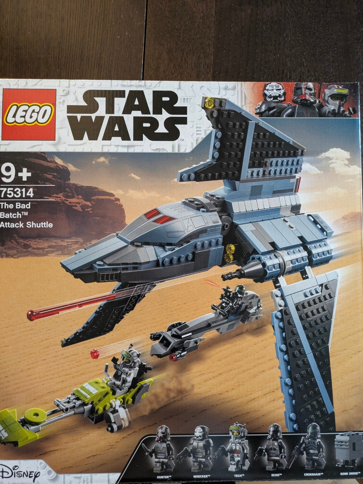 LEGO 75314 Star Wars The Bad Batch Attack Shuttle Nieuw, Ophalen, Star Wars, Lego, Nieuw