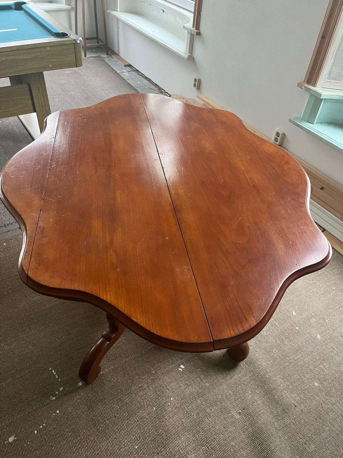 Vintage biedermeier tafel, Ophalen