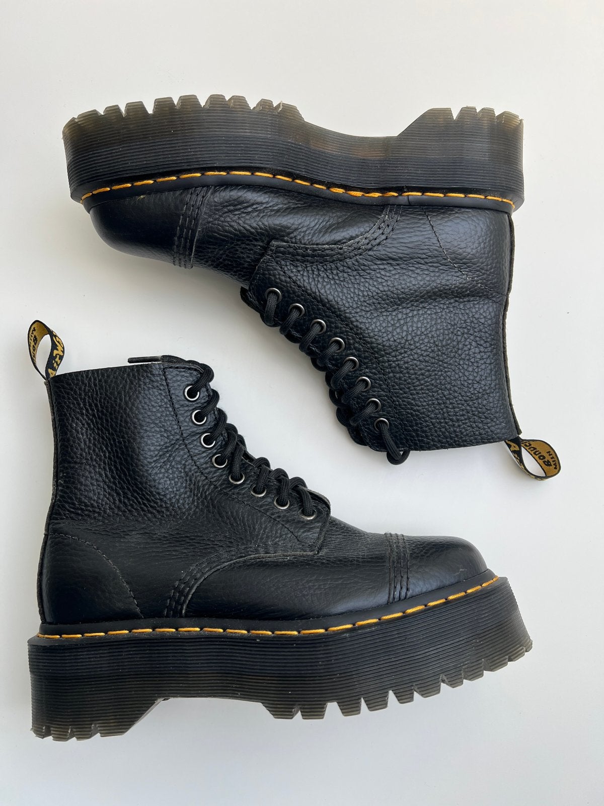 Dr. Martens, Doc's, DM’s, Doc Martens SINCLAIR, maat 38, Zwart, Lage of Enkellaarzen, Ophalen of Verzenden, Zo goed als nieuw
