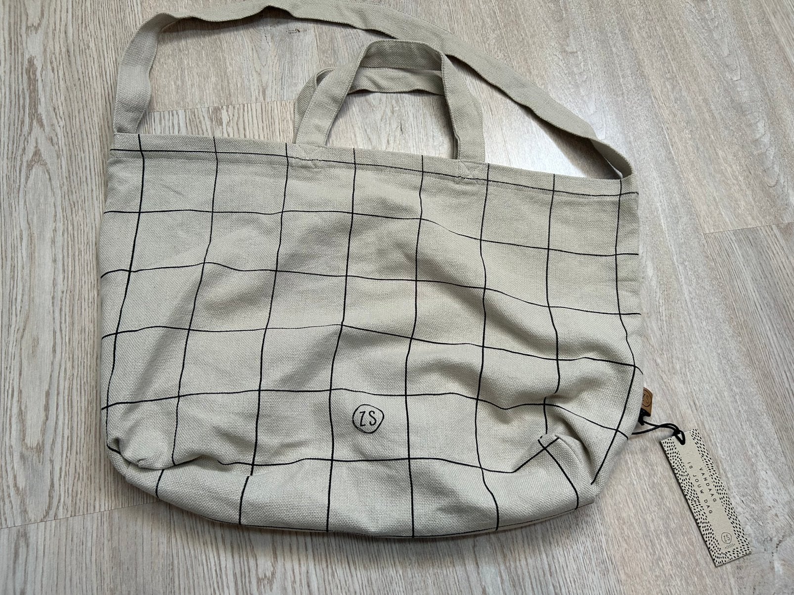 Grote Zusss tas, Ophalen of Verzenden, Nieuw, Grijs, Shopper