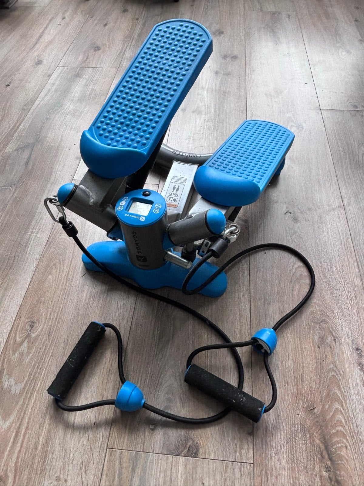 Domyos Twister Stepper met elastieken - Zo goed als nieuw, Ophalen, Stepapparaat, Armen, Zo goed als nieuw