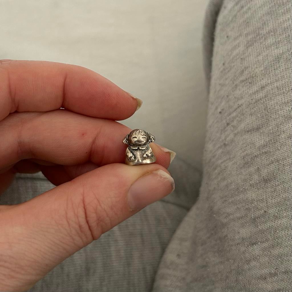 Pandora bedel meisje, Pandora, Ophalen of Verzenden, Zo goed als nieuw, 1 bedel
