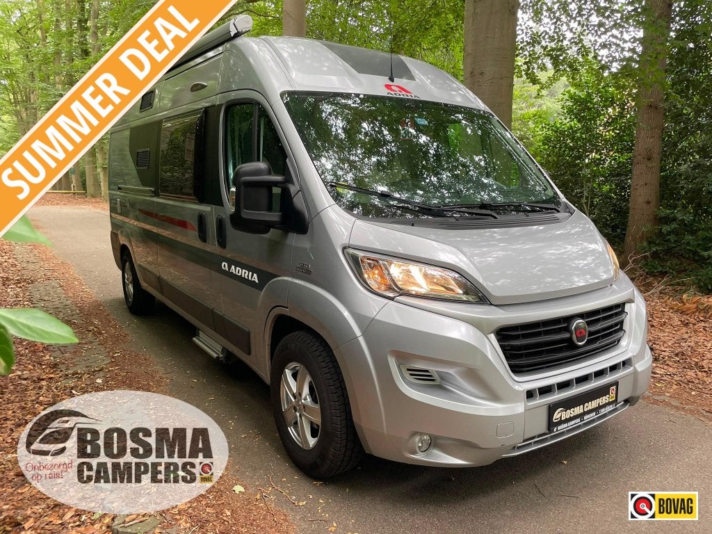 Adria Twin 600 SPT Vast Bed Airco 49000 km Topstaat 2016, Buscamper of Camperbus, Ringverwarming, Fiat, Airbags