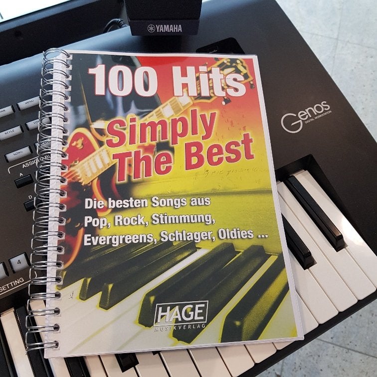 Hage 100 Hits Simply the Best + 100 MIDI-Files voor Yamaha, Muziek en Instrumenten, Gebruikt, Overige soorten, Populair, Keyboard