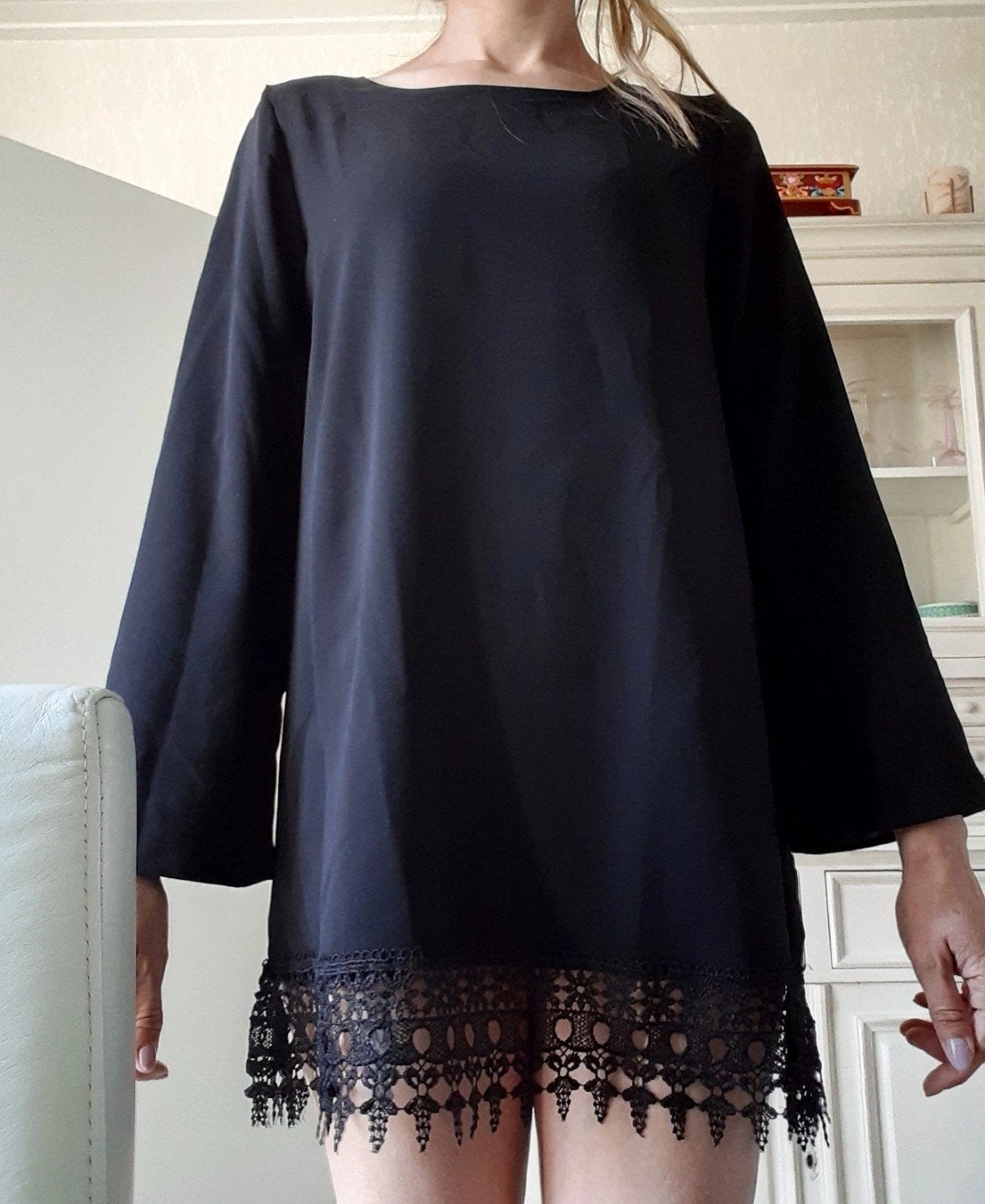 Nieuwe zwarte jurk, Kleding | Dames, Gelegenheidskleding, Zwart, Maat 42/44 (L), Nieuw, Cocktailjurk