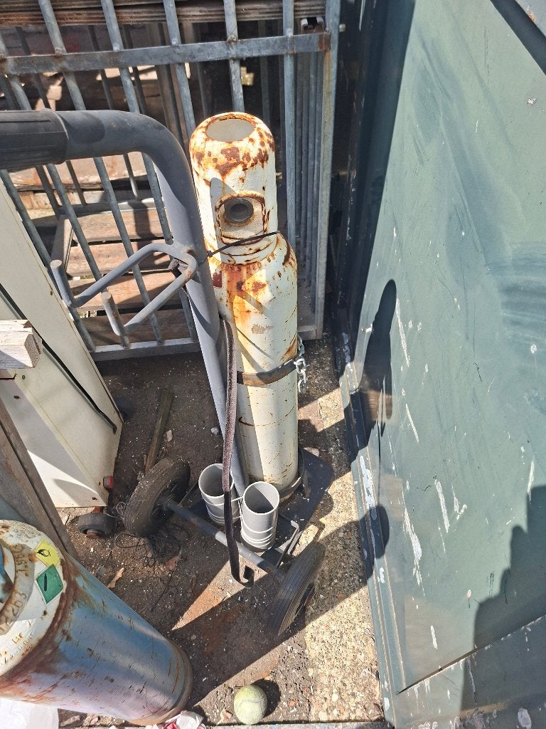 gasfleskarretje voor gas, stikstof of zuurstoffles, Ophalen, Gebruikt