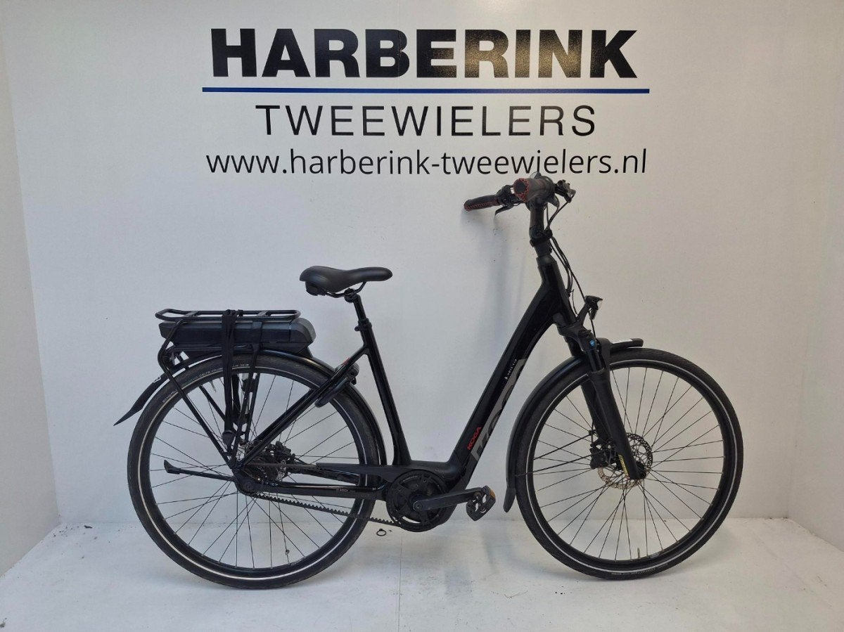 KOGA E-Nova Evo Lage instap Black Gloss 53cm, Fietsen en Brommers, Elektrische fietsen, Gebruikt, -, -, 51 tot 55 cm
