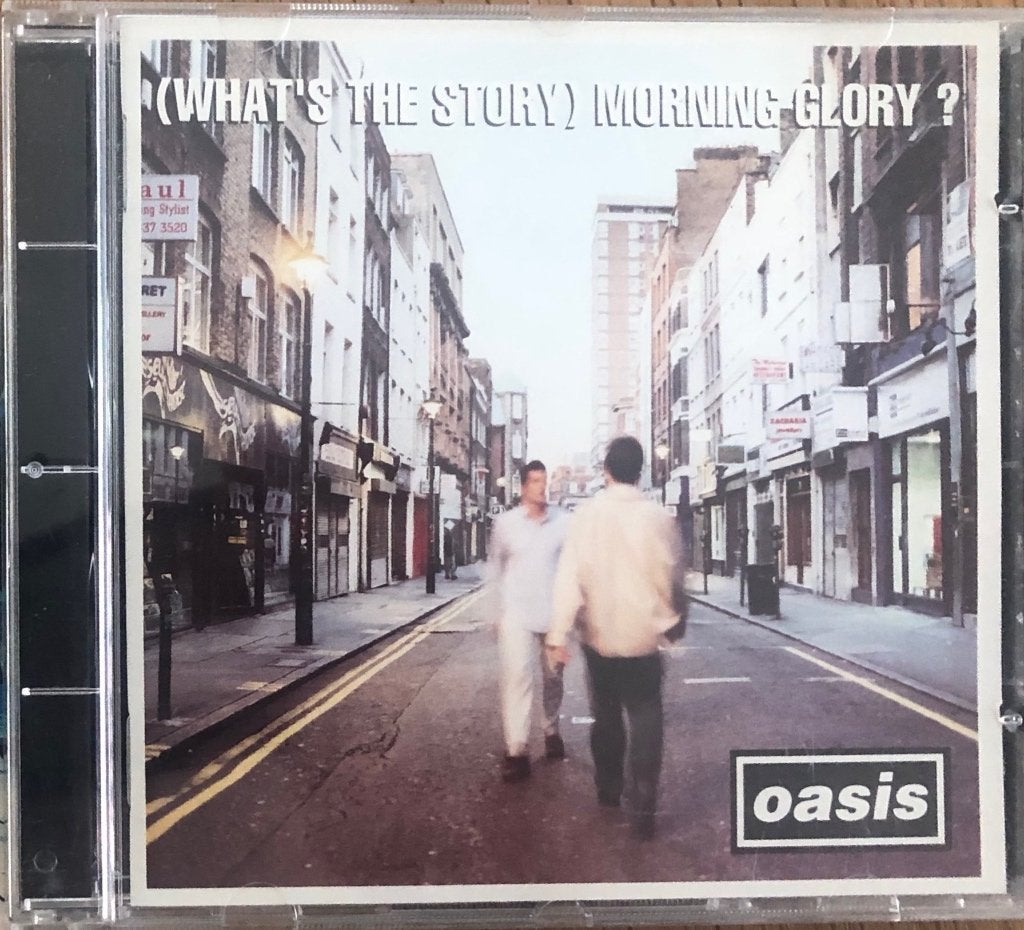 OASIS - (What's the story) Morning glory? ( CD ), Ophalen of Verzenden, Zo goed als nieuw, Classic Rock