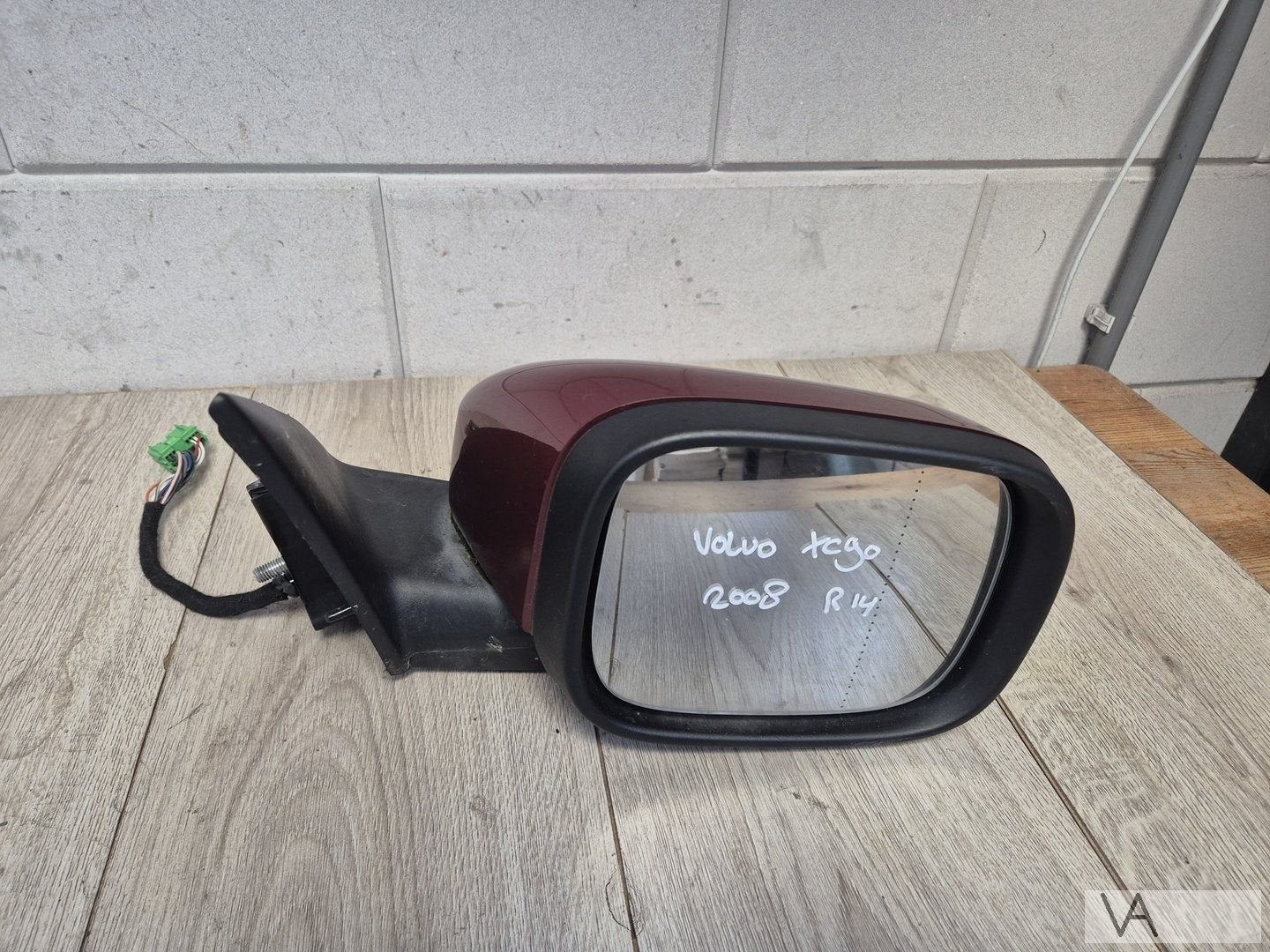 Spiegel rechts Volvo XC90 2006 - 2014 14 draden knipperlicht, Auto-onderdelen, Gebruikt, -, -, Ophalen of Verzenden