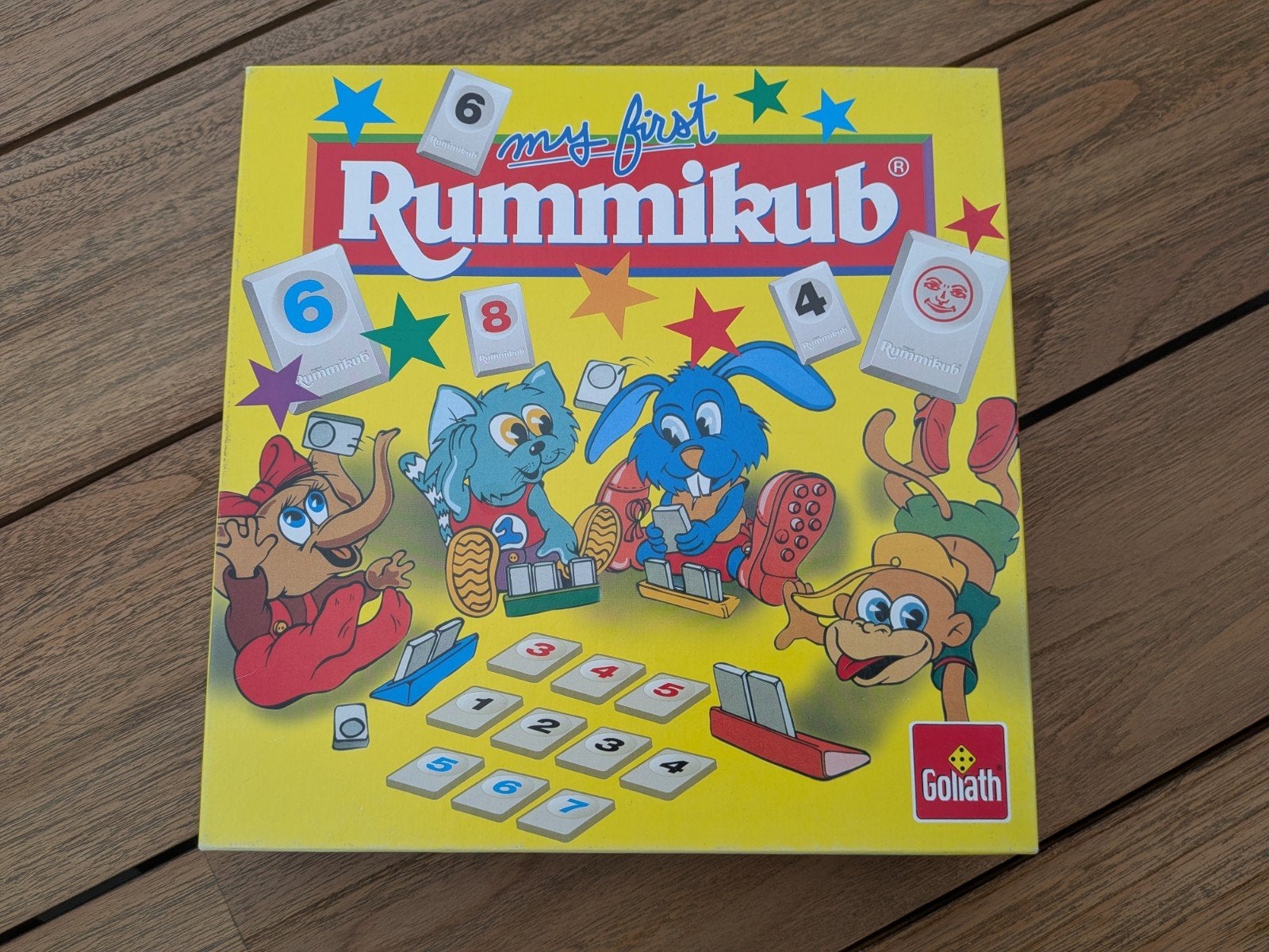 Rummikub My First - Educatief Cijferspel voor Kinderen, Ophalen of Verzenden, Zo goed als nieuw, Jongen of Meisje