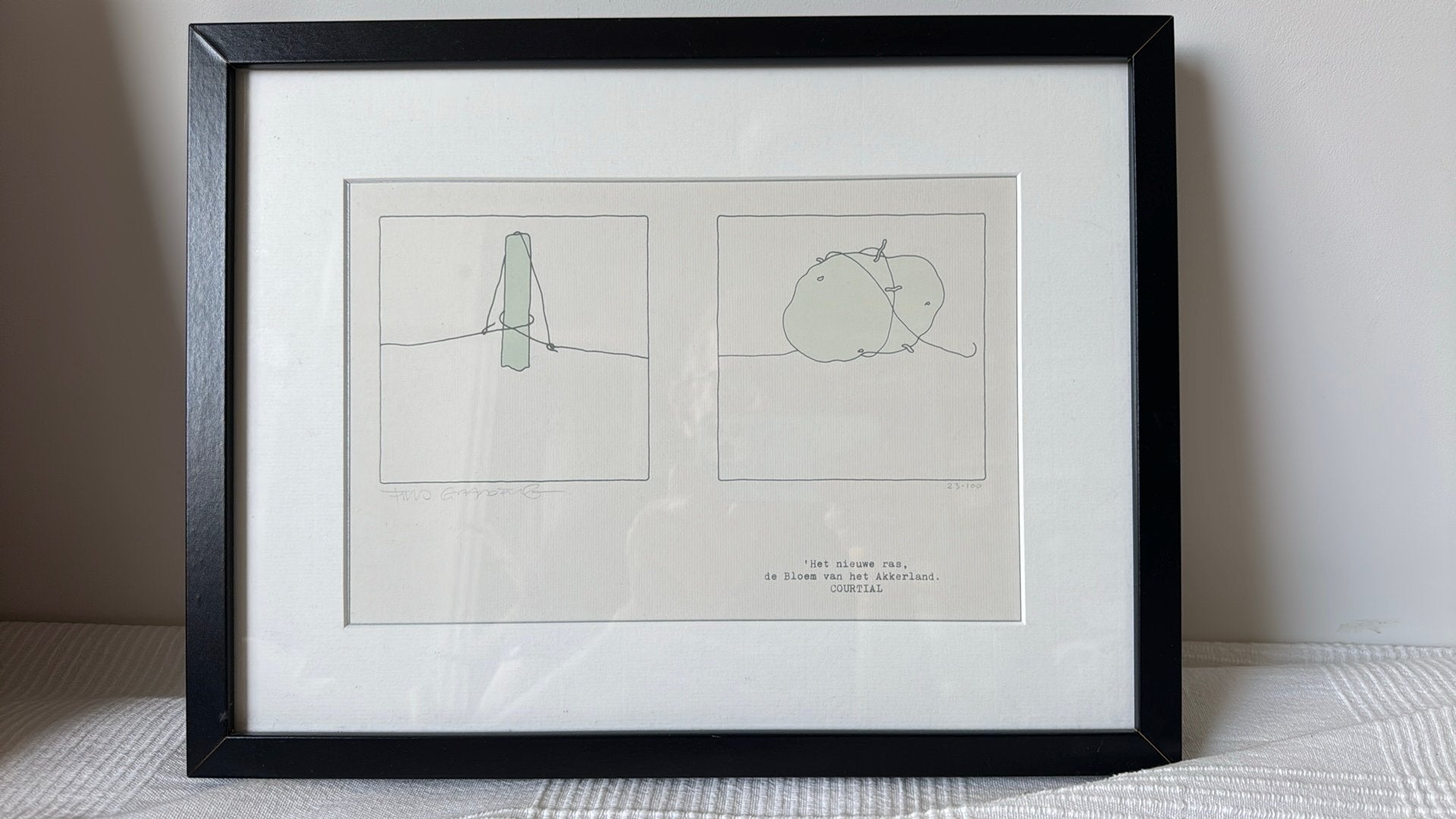 Het nieuwe ras / de bloem van het akkerland - Frits Gramberg, Antiek en Kunst, Ophalen of Verzenden