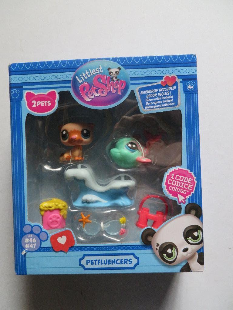LITTLEST PET SHOP -- 2 PETS ( G7 #46 #47 ), Ophalen of Verzenden, Zo goed als nieuw, Jongen