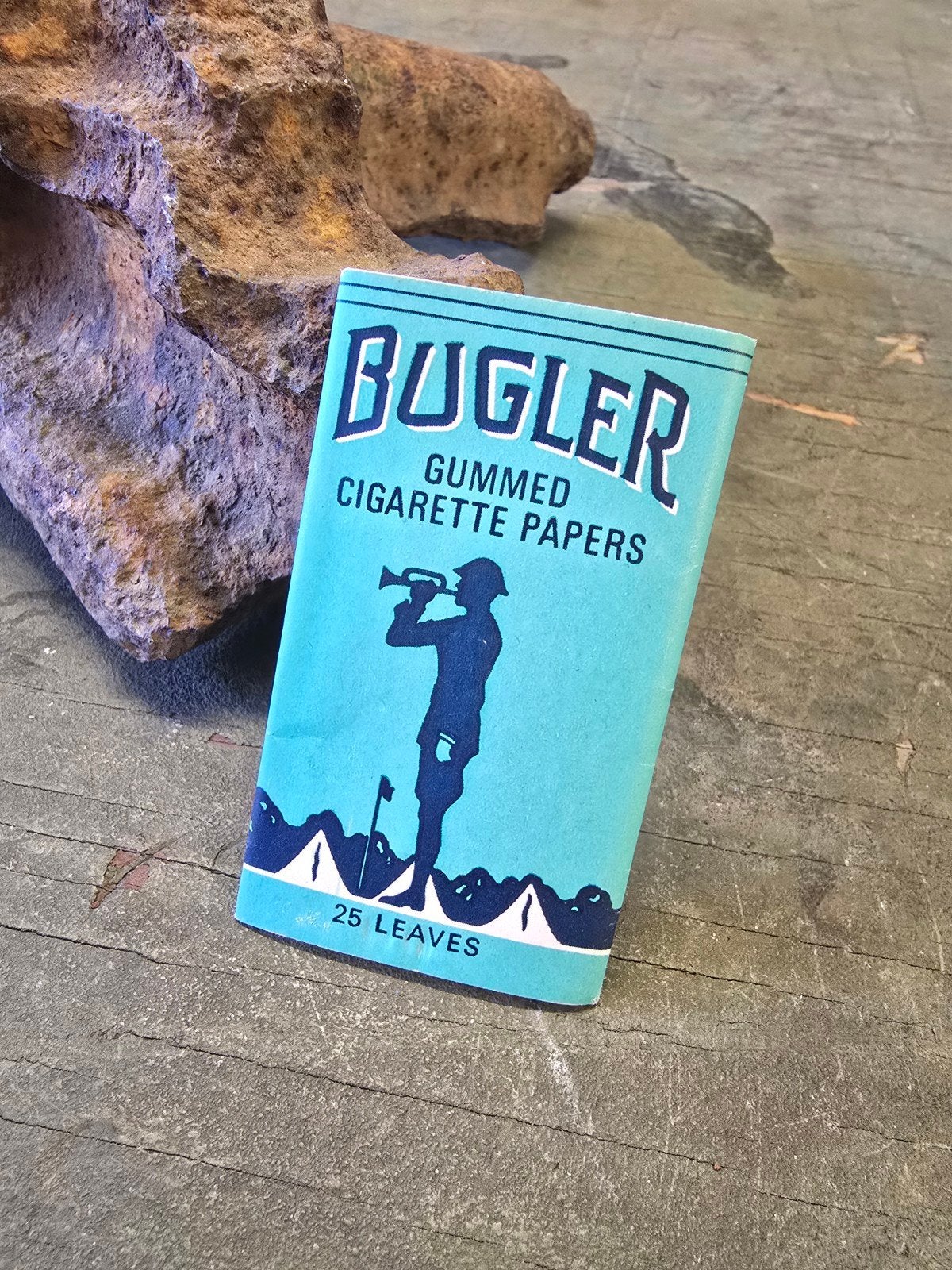 WWII US Bugler cigarette papers, Verzamelen, Militaria | Tweede Wereldoorlog, Ophalen of Verzenden, Amerika, Embleem of Badge