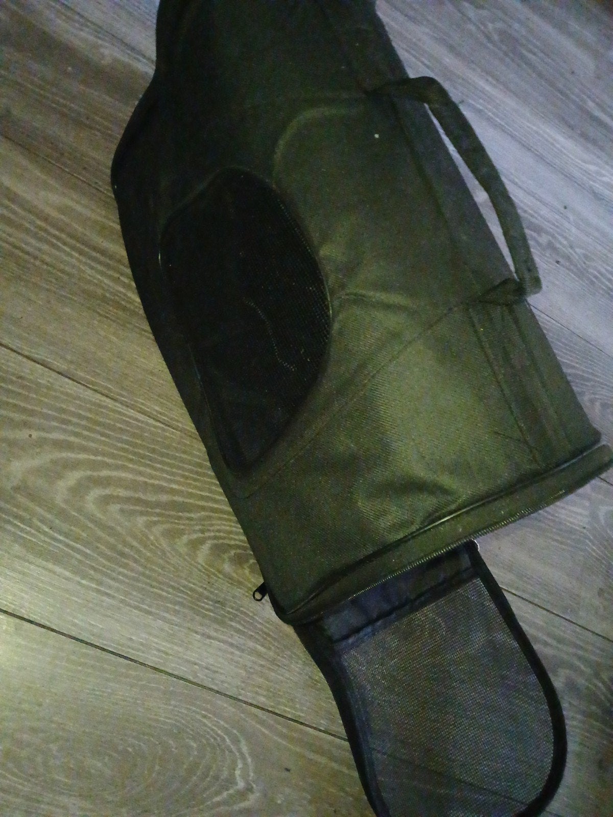 Honden reistas kleine hond, Ophalen, 40 tot 60 cm, 30 cm of meer, Zwart