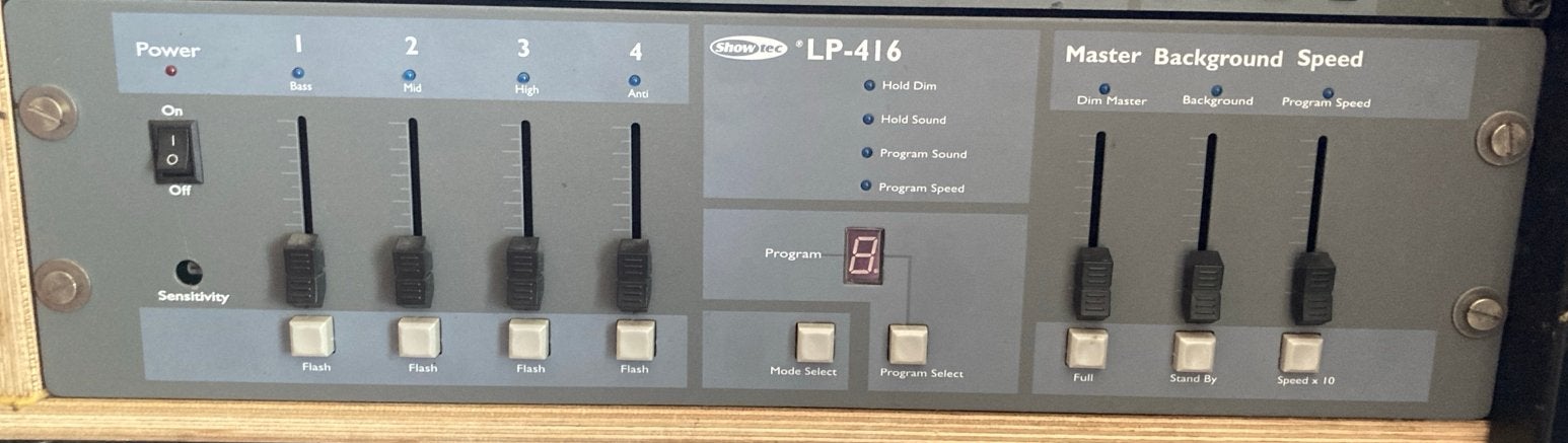 Showtec LP-416 DMX Lichtcontroller (Zo goed als nieuw), Ophalen of Verzenden, Zo goed als nieuw, Licht